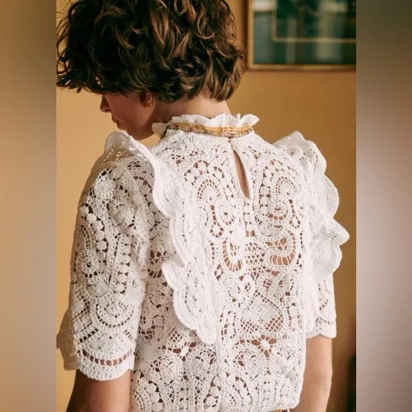 Sezane Paulleta Blouse. 36 - Picture 4 of 11